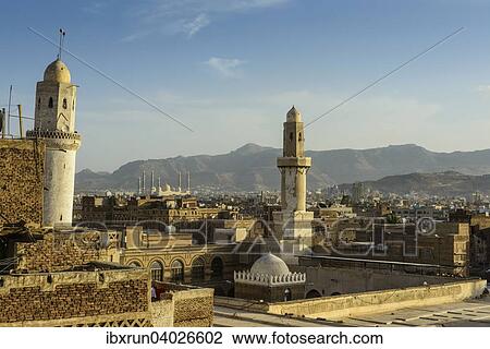 Die Altstadt von Sana'a, UNESCO Weltkulturerbe, Sana'a, Jemen, Asien View Large Photo Image Stock Image - Die Altstadt von Sana'a, UNESCO Weltkulturerbe, Sana'a, Jemen, Asien. Fotosearch