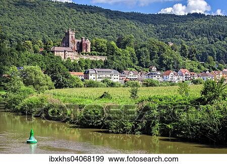 Die Mittelburg, bei Neckarsteinach, Hessen, Deutschland, Europa View Large Photo Image Stock Photo - Die Mittelburg, bei Neckarsteinach, Hessen, Deutschland, Europa. Fotosearch