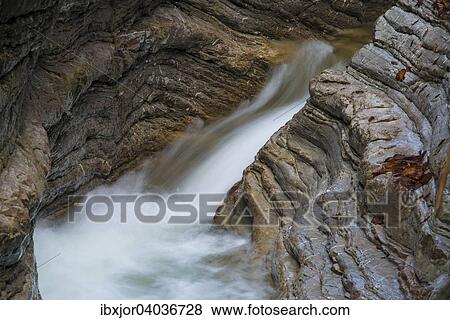 Die Taugl, Auswaschungen, Gesteinsschichten, Tauglschlucht, Tauglbach, Tennengau, Salzburg, Osterreich, Europa View Large Photo Image Stock Photo - Die Taugl, Auswaschungen, Gesteinsschichten, Tauglschlucht, Tauglbach, Tennengau, Salzburg, Osterreich, Europa. Fotosearch