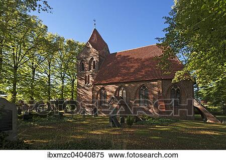 Dorfkirche, Turm 13. Jhd, Kirchenschiff 15. Jhd., vorne der Friedhof, Dorf Mecklenburg, Mecklenburg-Vorpommern, Deutschland, Europa View Large Photo Image Stock Photography - Dorfkirche, Turm 13. Jhd, Kirchenschiff 15. Jhd., vorne der Friedhof, Dorf Mecklenburg, Mecklenburg-Vorpommern, Deutschland, Europa. Fotosearch