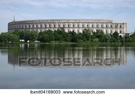 Ehemalige, nicht vollendete Kongresshalle der NSDAP 1933-1945, vorne der Dutzendteich, Dokumentationszentrum, Reichsparteitagsgelande, Nurnberg, Mittelfranken, Bayern, Deutschland, Europa View Large Photo Image Stock Image - Ehemalige, nicht vollendete Kongresshalle der NSDAP 1933-1945, vorne der Dutzendteich, Dokumentationszentrum, Reichsparteitagsgelande, Nurnberg, Mittelfranken, Bayern, Deutschland, Europa. Fotosearch