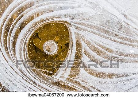 Eisstrukturen an der Wasseroberflache View Large Photo Image Stock Image - Eisstrukturen an der Wasseroberflache. Fotosearch