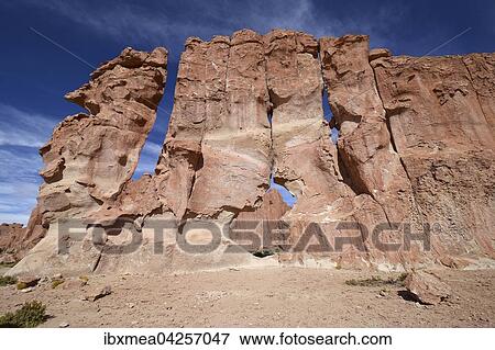 Erodierte Felsen, Valle de las Rocas, Felsental, bei Uyuni, Altiplano, Dreilandereck Bolivien, Argentinien, Chile, Sudamerika View Large Photo Image Stock Photo - Erodierte Felsen, Valle de las Rocas, Felsental, bei Uyuni, Altiplano, Dreilandereck Bolivien, Argentinien, Chile, Sudamerika. Fotosearch