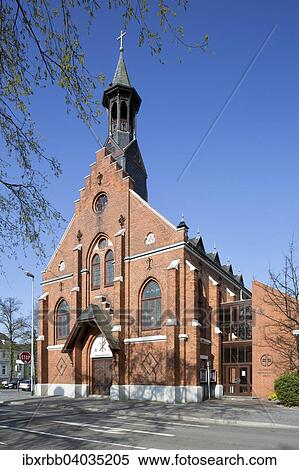 Stock Photography - Evangelisch-methodistische Friedenskirche, Oldenburg, Niedersachsen, Deutschland, Europa. Fotosearch