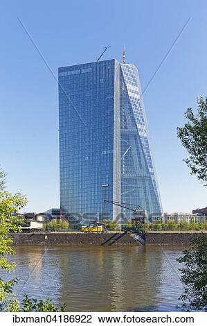 EZB, Neue Europaische Zentralbank am Main, Frankfurt am Main, Hessen, Deutschland, Europa View Large Photo Image Stock Image - EZB, Neue Europaische Zentralbank am Main, Frankfurt am Main, Hessen, Deutschland, Europa. Fotosearch