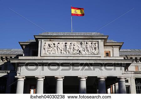 Fassade, Museo National del Prado, Madrid, Spanien, Europa View Large Photo Image Stock Photo - Fassade, Museo National del Prado, Madrid, Spanien, Europa. Fotosearch