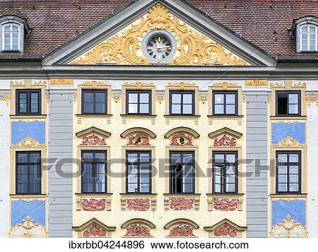 Fassade, Neues Rathaus am Markt, Coburg, Oberfranken, Bayern, Deutschland, Europa View Large Photo Image Stock Photograph - Fassade, Neues Rathaus am Markt, Coburg, Oberfranken, Bayern, Deutschland, Europa. Fotosearch