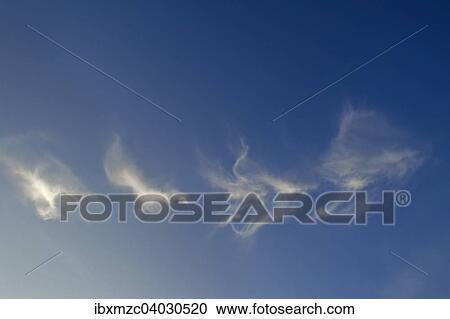 Federwolken, Cirrus, Mecklenburg-Vorpommern, Deutschland, Europa View Large Photo Image Stock Image - Federwolken, Cirrus, Mecklenburg-Vorpommern, Deutschland, Europa. Fotosearch