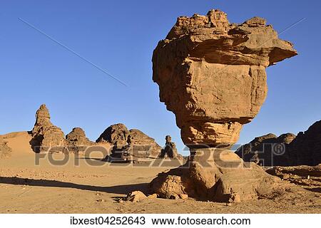 Felsmonument La Theiere, die Teekanne, Immourouden Gebiet, Tassili n'Ajjer Nationalpark, Unesco-Weltnaturerbe, Sahara, Nordafrika, Algerien, Afrika View Large Photo Image Stock Image - Felsmonument La Theiere, die Teekanne, Immourouden Gebiet, Tassili n'Ajjer Nationalpark, Unesco-Weltnaturerbe, Sahara, Nordafrika, Algerien, Afrika. Fotosearch