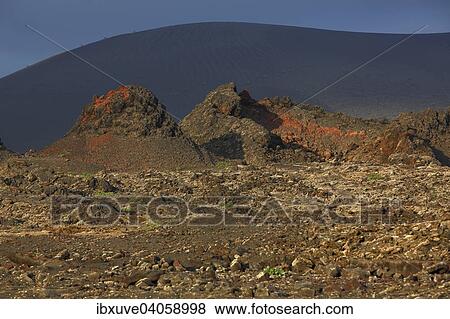 Feuerberge, Montanas del Fuego, Nationalpark Timanfaya, Vulkanlandschaft, im Abendlicht, Lanzarote, Kanarische Inseln, Spanien, Europa View Large Photo Image Stock Photo - Feuerberge, Montanas del Fuego, Nationalpark Timanfaya, Vulkanlandschaft, im Abendlicht, Lanzarote, Kanarische Inseln, Spanien, Europa. Fotosearch