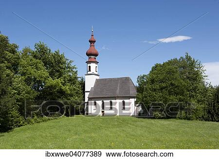 Filialkirche St. Johann am Berg, bei Kostendorf, Flachgau, Land Salzburg, Osterreich, Europa View Large Photo Image Stock Photo - Filialkirche St. Johann am Berg, bei Kostendorf, Flachgau, Land Salzburg, Osterreich, Europa. Fotosearch