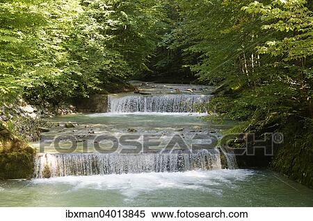 Fluss Steinbach oder Achen, Nussdorf am Inn, Chiemgau, Oberbayern, Bayern, Deutschland, Europa View Large Photo Image Stock Photography - Fluss Steinbach oder Achen, Nussdorf am Inn, Chiemgau, Oberbayern, Bayern, Deutschland, Europa. Fotosearch