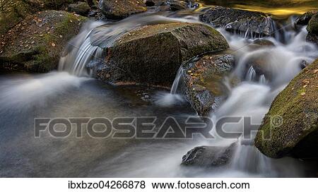 Fluss Vydra, mit Moos bewachsene Steine, Nationalpark Sumava, Bohmerwald, Tschechien, Europa View Large Photo Image Stock Photo - Fluss Vydra, mit Moos bewachsene Steine, Nationalpark Sumava, Bohmerwald, Tschechien, Europa. Fotosearch