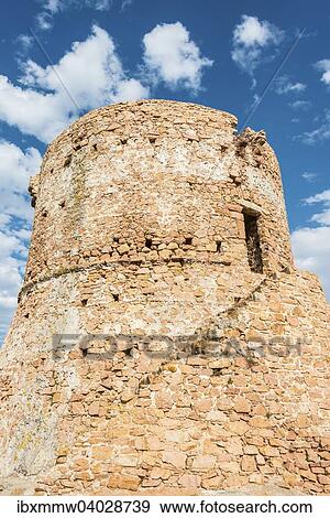 Genueserturm, Golf von Porto, Korsika, Frankreich, Europa View Large Photo Image Stock Photo - Genueserturm, Golf von Porto, Korsika, Frankreich, Europa. Fotosearch
