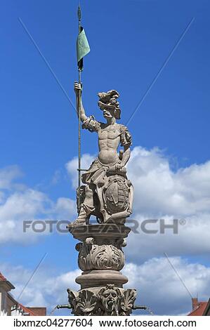 Georgsbrunnen, 1590, mit kurfurstlich sachsischen Wappen, Obermarkt, Gorlitz, Oberlausitz, Sachsen, Deutschland, Europa View Large Photo Image Picture - Georgsbrunnen, 1590, mit kurfurstlich sachsischen Wappen, Obermarkt, Gorlitz, Oberlausitz, Sachsen, Deutschland, Europa. Fotosearch