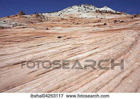 Gesteinsformationen aus Sandstein am Clear Creek, Zion Nationalpark, Utah, USA, Nordamerika View Large Photo Image Stock Photo - Gesteinsformationen aus Sandstein am Clear Creek, Zion Nationalpark, Utah, USA, Nordamerika. Fotosearch