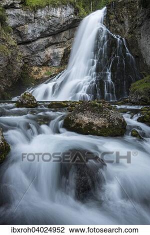 Gollinger Wasserfall, Tennengau, Salzburg, Osterreich, Europa View Large Photo Image Stock Image - Gollinger Wasserfall, Tennengau, Salzburg, Osterreich, Europa. Fotosearch