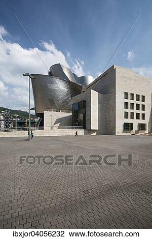 Guggenheim-Museum Bilbao, von Frank Gehry, Bilbao, Baskenland, Provinz Bizkaia, Spanien, Europa View Large Photo Image Stock Image - Guggenheim-Museum Bilbao, von Frank Gehry, Bilbao, Baskenland, Provinz Bizkaia, Spanien, Europa. Fotosearch