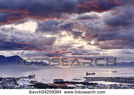 Hafen von Ushuaia, Feuerland, Tierra del Fuego, Argentinien, Sudamerika View Large Photo Image Picture - Hafen von Ushuaia, Feuerland, Tierra del Fuego, Argentinien, Sudamerika. Fotosearch