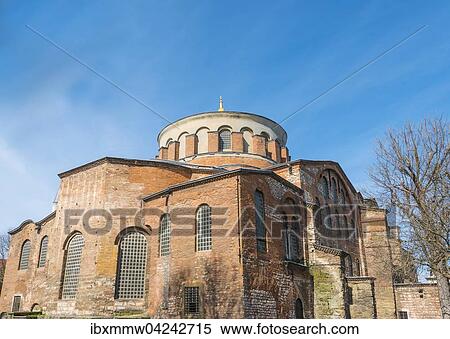 Stock Photography - Hagia Irene, Istanbul, Turkei, Asien. Fotosearch