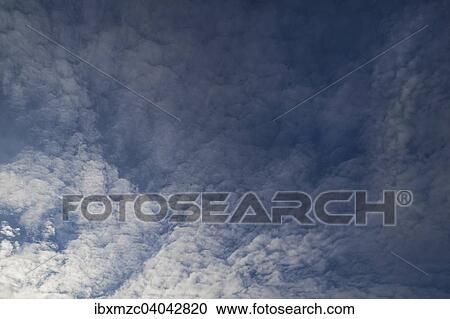 Haufenschichtwolken, Stratocumulus View Large Photo Image Stock Image - Haufenschichtwolken, Stratocumulus. Fotosearch