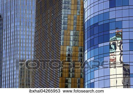 Hausfassaden, Glasfassaden mit Spiegelungen, CityCenter, Las Vegas, Nevada, USA, Nordamerika View Large Photo Image Stock Image - Hausfassaden, Glasfassaden mit Spiegelungen, CityCenter, Las Vegas, Nevada, USA, Nordamerika. Fotosearch