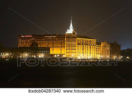 Stock Image - Hilton Hotel Molino Stucky, Venedig, Venetien, Italien, Europa. Fotosearch