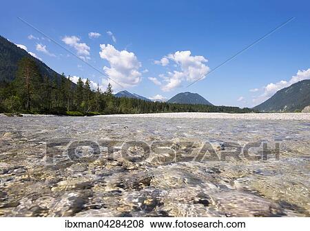 Isar bei Vorderriss, Gemeinde Lenggries, Isarwinkel, Oberbayern, Bayern, Deutschland, Europa View Large Photo Image Stock Photo - Isar bei Vorderriss, Gemeinde Lenggries, Isarwinkel, Oberbayern, Bayern, Deutschland, Europa. Fotosearch