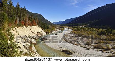 Isar, Naturschutzgebiet Karwendel, Bayern, Oberbayern, Deutschland, Europa View Large Photo Image Stock Photo - Isar, Naturschutzgebiet Karwendel, Bayern, Oberbayern, Deutschland, Europa. Fotosearch