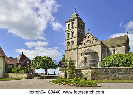 Stock Image - Jakobuskirche am Hohenberg, Rosenberg, Baden-Wurttemberg, Deutschland, Europa. Fotosearch