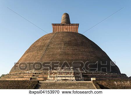 Jetavanarama Dagoba, Jetavanaramaya Stupa, Anuradhapura, Sri Lanka, Asien View Large Photo Image Stock Image - Jetavanarama Dagoba, Jetavanaramaya Stupa, Anuradhapura, Sri Lanka, Asien. Fotosearch