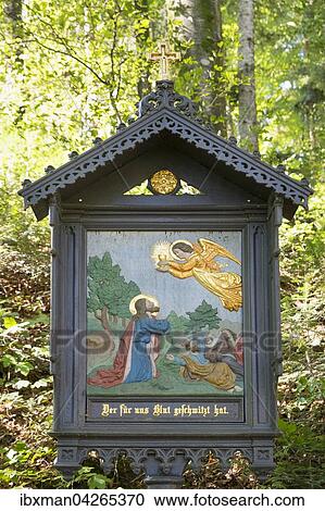 Kalvarienberg-Station, Palling, Rupertiwinkel, Oberbayern, Bayern, Deutschland, Europa View Large Photo Image Stock Image - Kalvarienberg-Station, Palling, Rupertiwinkel, Oberbayern, Bayern, Deutschland, Europa. Fotosearch