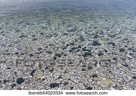 Kiesel am Strand von La Olla bei Altea, Alicante, Costa Blanca, Spanien, Europa View Large Photo Image Picture - Kiesel am Strand von La Olla bei Altea, Alicante, Costa Blanca, Spanien, Europa. Fotosearch