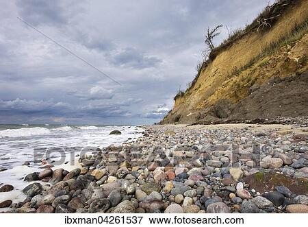 Kieselsteine am Strand, Hohes Ufer, Ostsee bei Ahrenshoop, Fischland, Fischland-Darss-Zingst, Mecklenburg-Vorpommern, Deutschland, Europa View Large Photo Image Stock Photo - Kieselsteine am Strand, Hohes Ufer, Ostsee bei Ahrenshoop, Fischland, Fischland-Darss-Zingst, Mecklenburg-Vorpommern, Deutschland, Europa. Fotosearch