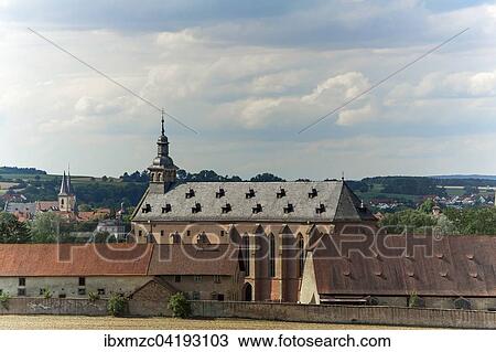 Kirche des ehemaligen Nonnenklosters Kreuztal-Mariaburghausen, 1237-1582, Hassfurt, Unterfranken, Bayern, Deutschland, Europa View Large Photo Image Stock Image - Kirche des ehemaligen Nonnenklosters Kreuztal-Mariaburghausen, 1237-1582, Hassfurt, Unterfranken, Bayern, Deutschland, Europa. Fotosearch