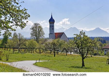 Kirche, Dettendorf, Bad Feilnbach, Oberbayern, Bayern, Deutschland, Europa View Large Photo Image Stock Image - Kirche, Dettendorf, Bad Feilnbach, Oberbayern, Bayern, Deutschland, Europa. Fotosearch