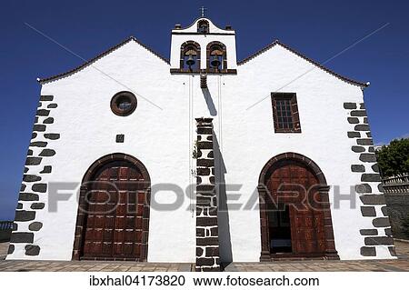 Kirche, Iglesia Nuestra Senora de La Luz, Santo Domingo de Garafia, La Palma, Kanarische Inseln, Spanien, Europa View Large Photo Image Stock Image - Kirche, Iglesia Nuestra Senora de La Luz, Santo Domingo de Garafia, La Palma, Kanarische Inseln, Spanien, Europa. Fotosearch