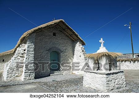 Kirche im Dorf Guallatire, 19. Jahrhundert im Stil Andenbarock, Route der Missionen, Region Arica y Parinacota, Nordchile, Chile, Sudamerika View Large Photo Image Picture - Kirche im Dorf Guallatire, 19. Jahrhundert im Stil Andenbarock, Route der Missionen, Region Arica y Parinacota, Nordchile, Chile, Sudamerika. Fotosearch