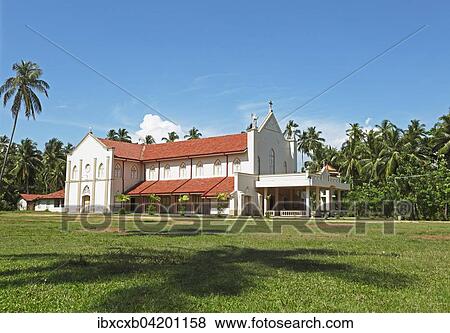 Kirche in Waikkal, Westprovinz, Sri Lanka, Asien View Large Photo Image Stock Photo - Kirche in Waikkal, Westprovinz, Sri Lanka, Asien. Fotosearch