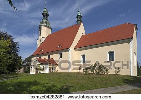 Kirche Maria Himmelfahrt, Ostritz, Oberlausitz, Sachsen, Deutschland, Europa View Large Photo Image Stock Image - Kirche Maria Himmelfahrt, Ostritz, Oberlausitz, Sachsen, Deutschland, Europa. Fotosearch