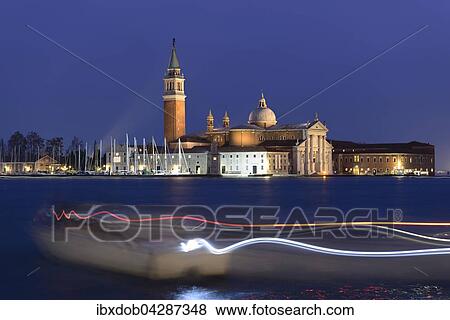 Kirche San Giorgio Maggiore, Venedig, Venetien, Italien, Europa View Large Photo Image Stock Photo - Kirche San Giorgio Maggiore, Venedig, Venetien, Italien, Europa. Fotosearch