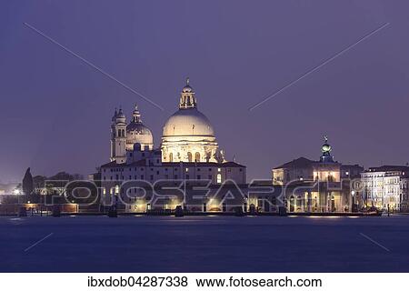 Kirche Santa Maria della Salute und Punta della Dogana, Venedig, Venetien, Italien, Europa View Large Photo Image Stock Photo - Kirche Santa Maria della Salute und Punta della Dogana, Venedig, Venetien, Italien, Europa. Fotosearch