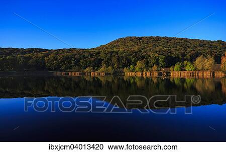 Stock Image - Kleiner See, Wandersleben, Thuringen, Deutschland, Europa. Fotosearch