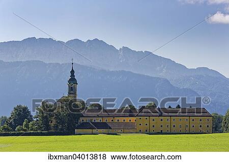 Kloster Reisach, Oberaudorf, Inntal, Oberbayern, Bayern, Deutschland, Europa View Large Photo Image Stock Photo - Kloster Reisach, Oberaudorf, Inntal, Oberbayern, Bayern, Deutschland, Europa. Fotosearch
