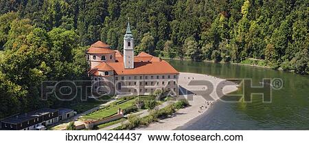 Kloster und Benediktinerabtei Weltenburg an der Donau, Kelheim, Bayern, Deutschland, Europa View Large Photo Image Stock Photo - Kloster und Benediktinerabtei Weltenburg an der Donau, Kelheim, Bayern, Deutschland, Europa. Fotosearch