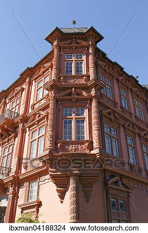 Picture - Kurfurstliches Schloss, Mainz, Rheinland-Pfalz, Deutschland, Europa. Fotosearch