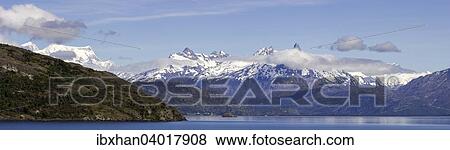 Lago General Carrera, Terra Luna Lodge, Puerto Guadal, Region de Aysen, Chile, Sudamerika View Large Photo Image Stock Photo - Lago General Carrera, Terra Luna Lodge, Puerto Guadal, Region de Aysen, Chile, Sudamerika. Fotosearch