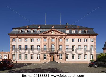 Stock Image - Landtag Rheinland-Pfalz im Deutschhaus, Mainz, Rheinland-Pfalz, Deutschland, Europa. Fotosearch