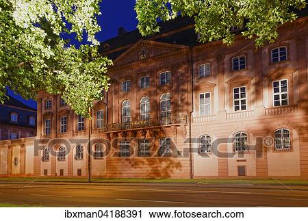 Landtag Rheinland-Pfalz im Deutschhaus bei Nacht, Mainz, Rheinland-Pfalz, Deutschland, Europa View Large Photo Image Stock Image - Landtag Rheinland-Pfalz im Deutschhaus bei Nacht, Mainz, Rheinland-Pfalz, Deutschland, Europa. Fotosearch