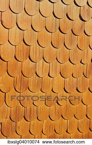 Larchenschindel Hausfassade, Detailaufnahme, Brandberg, Zillertal, Tirol, Osterreich, Europa View Large Photo Image Picture - Larchenschindel Hausfassade, Detailaufnahme, Brandberg, Zillertal, Tirol, Osterreich, Europa. Fotosearch